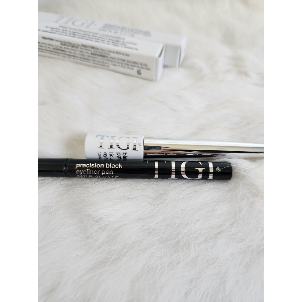 NIB TIGI Black Eyeliner Set Lot of 2 Precision Pen Liquid Eyeliner Makeup - Picture 5 of 6